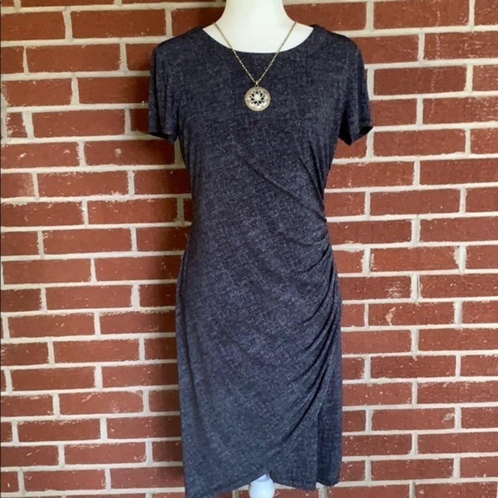 COPY - London Times asymmetrical dress